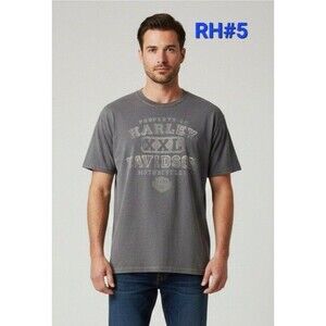 Harley Davidson Distressed Unisex T-Shirt XL - RH#5
